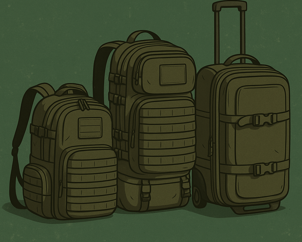 Zaini e Trolley Militari per il RAV 2025: I Migliori Modelli su Militare Store