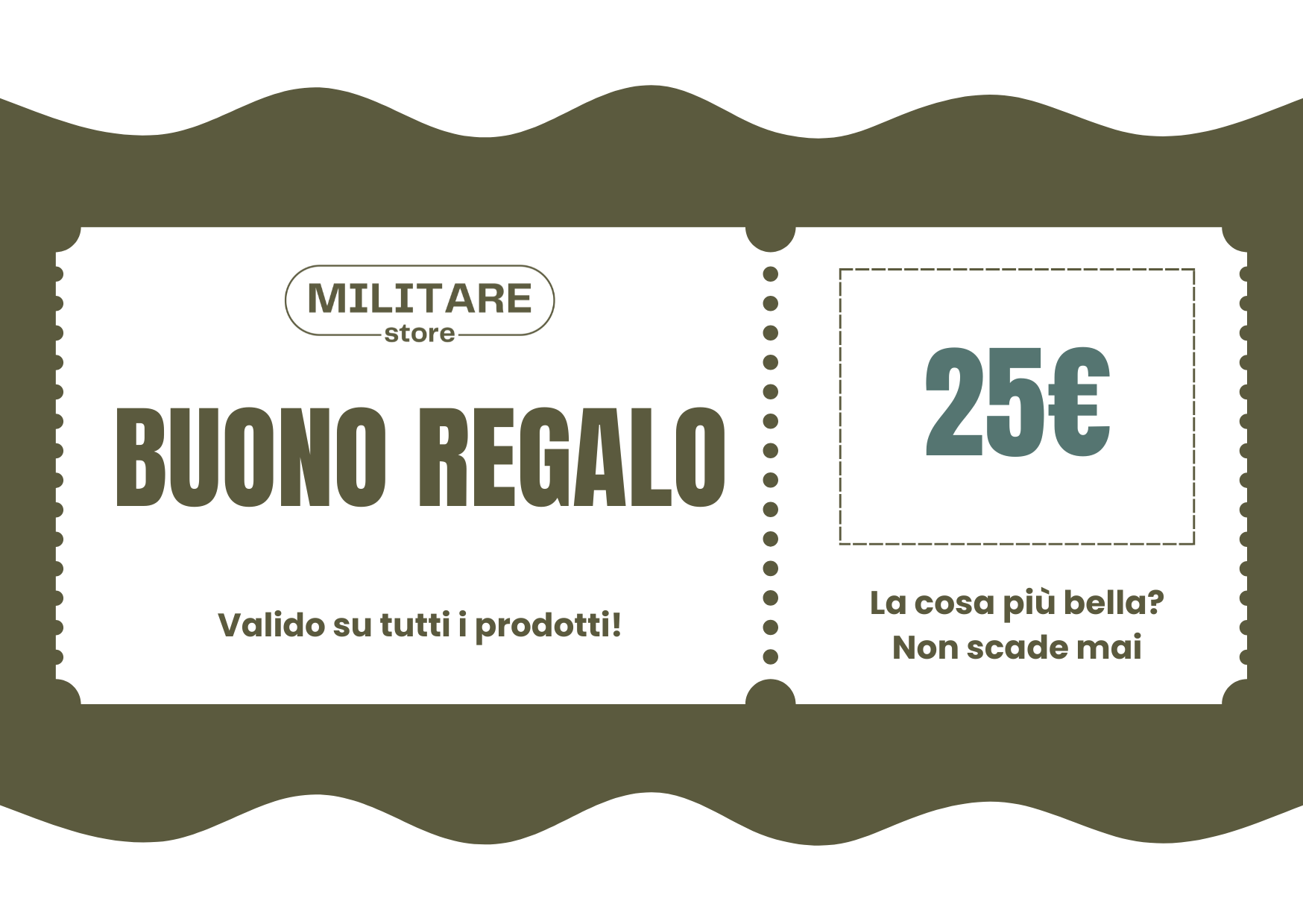 Buono regalo Militare Store