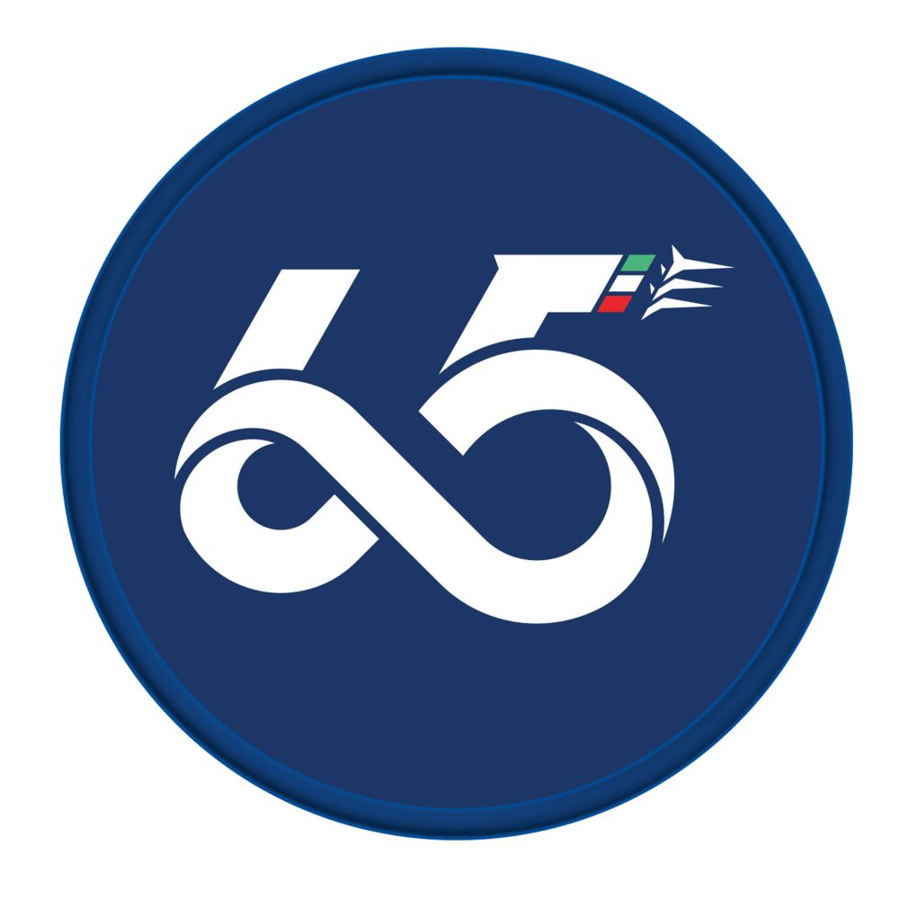 Magnete Frecce Tricolori 65 anniversario in latta prodotto ufficiale