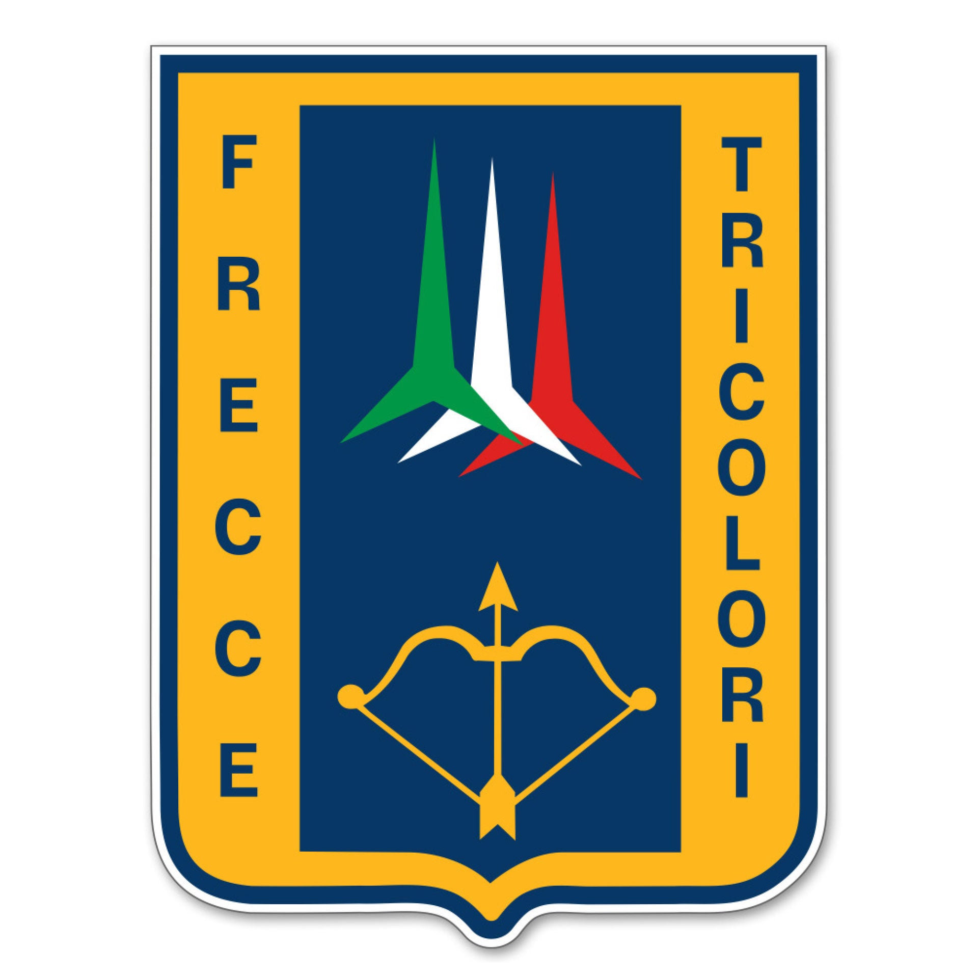 Sticker adesivo Frecce Tricolori ufficiale