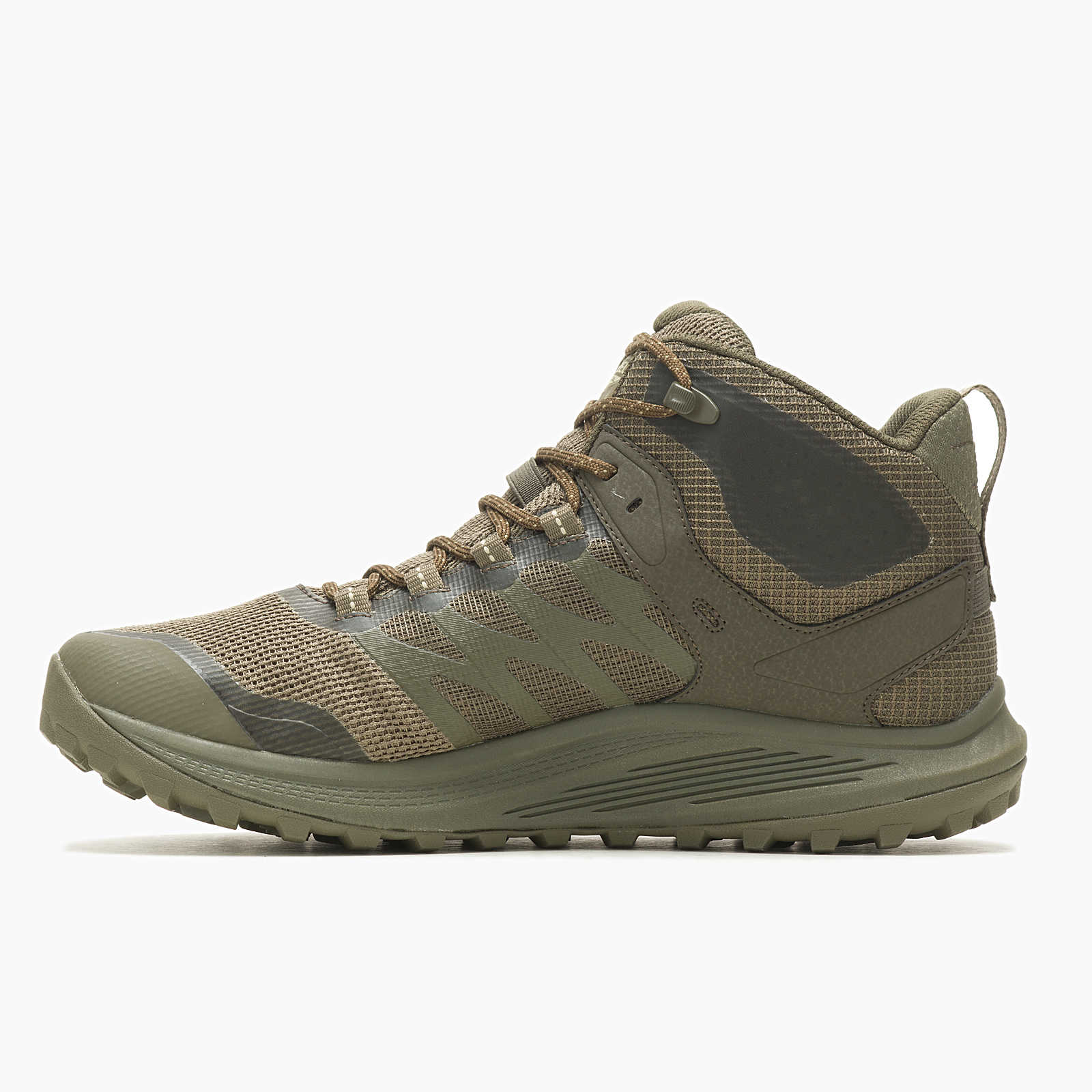 Anfibio tattico Merrel Nova 3 Tactical Mid WP DARK OLIVE - Militare Store