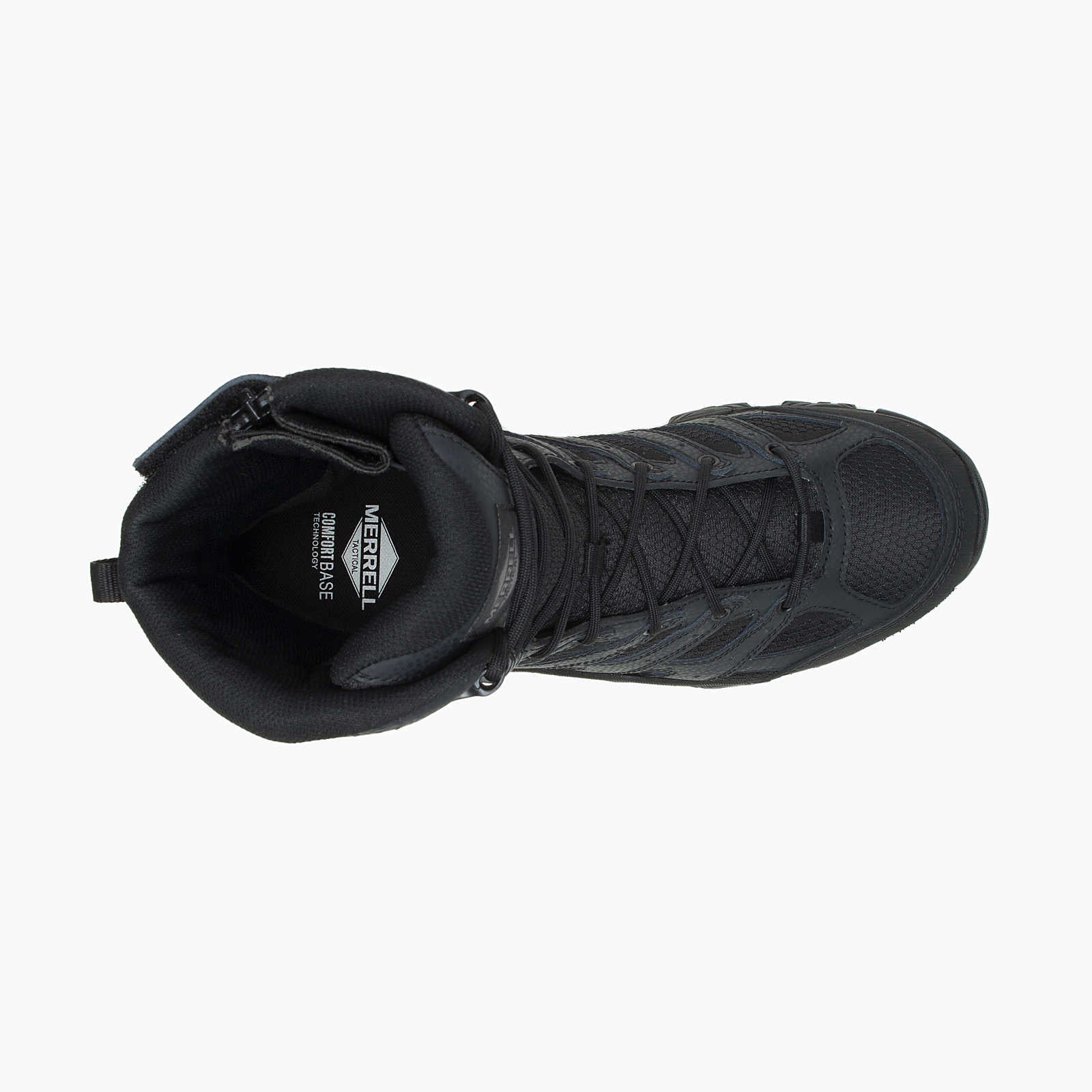 Anfibio tattico Merrel Moab 3 Tactical 8" Zip WP BLACK - Militare Store