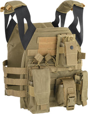 Set Gilet tattico DEFCON 5 con taschine incluse - Militare Store