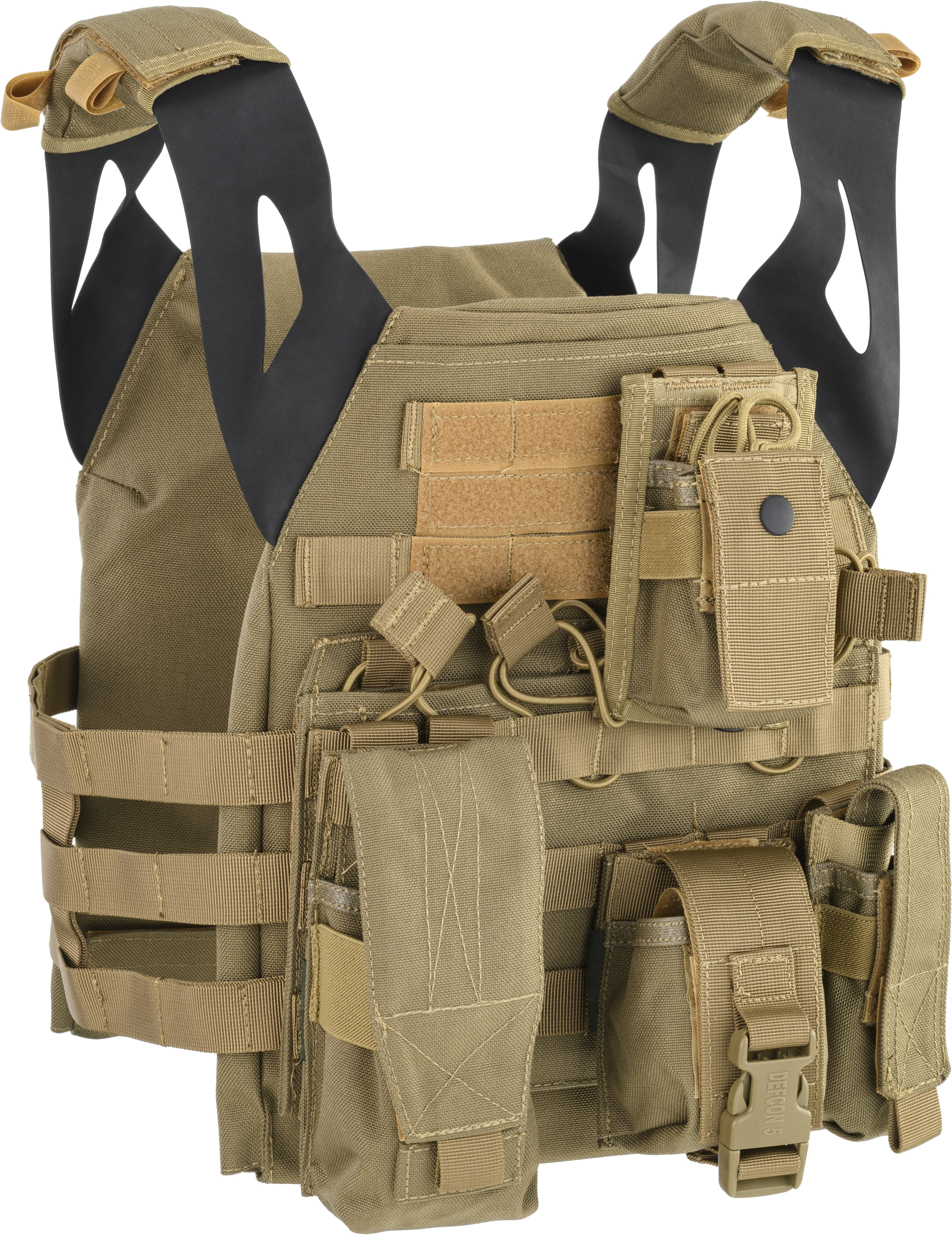 Set Gilet tattico DEFCON 5 con taschine incluse - Militare Store