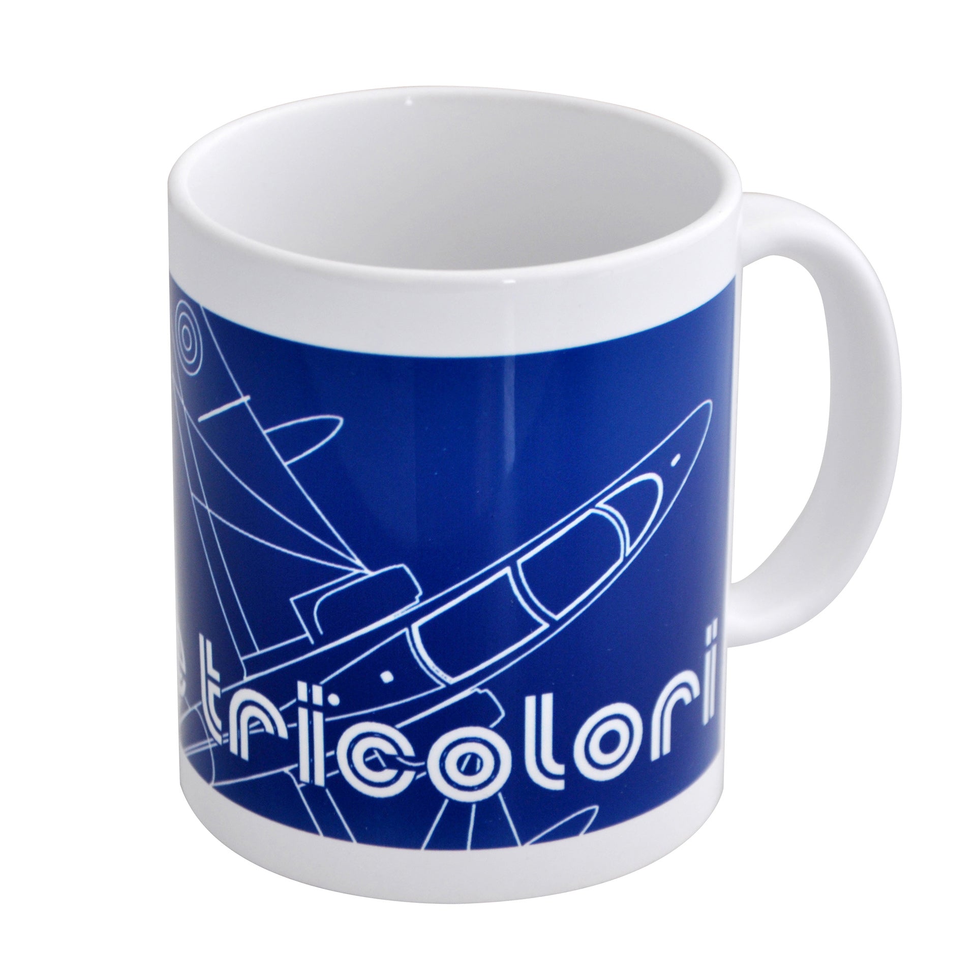 Tazza Frecce Tricolori bianca in ceramica ufficiale - Militare Store