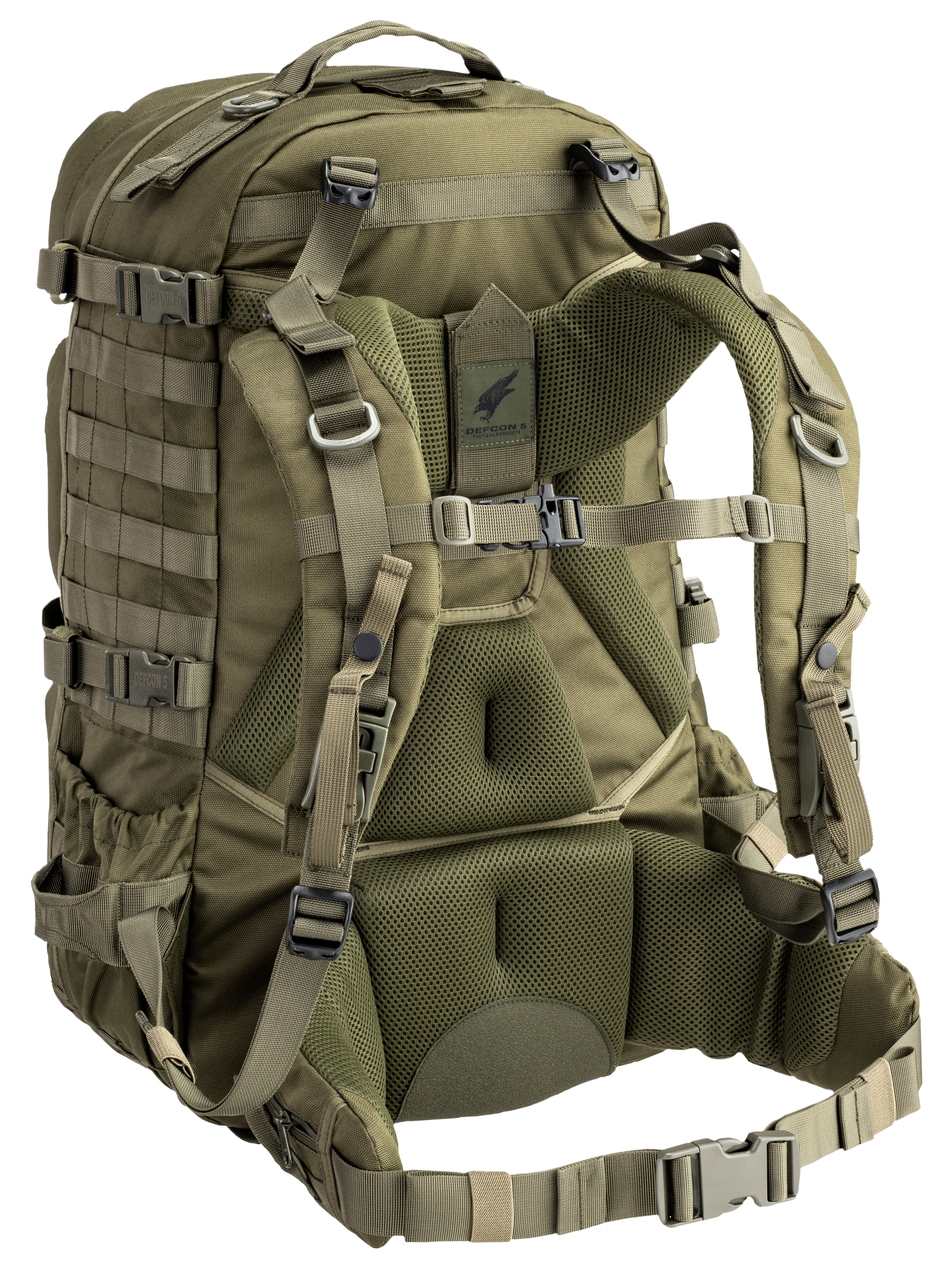 Zaino tattico DEFCON 5 Ares 50 LT Imbottito con cinturone - Militare Store