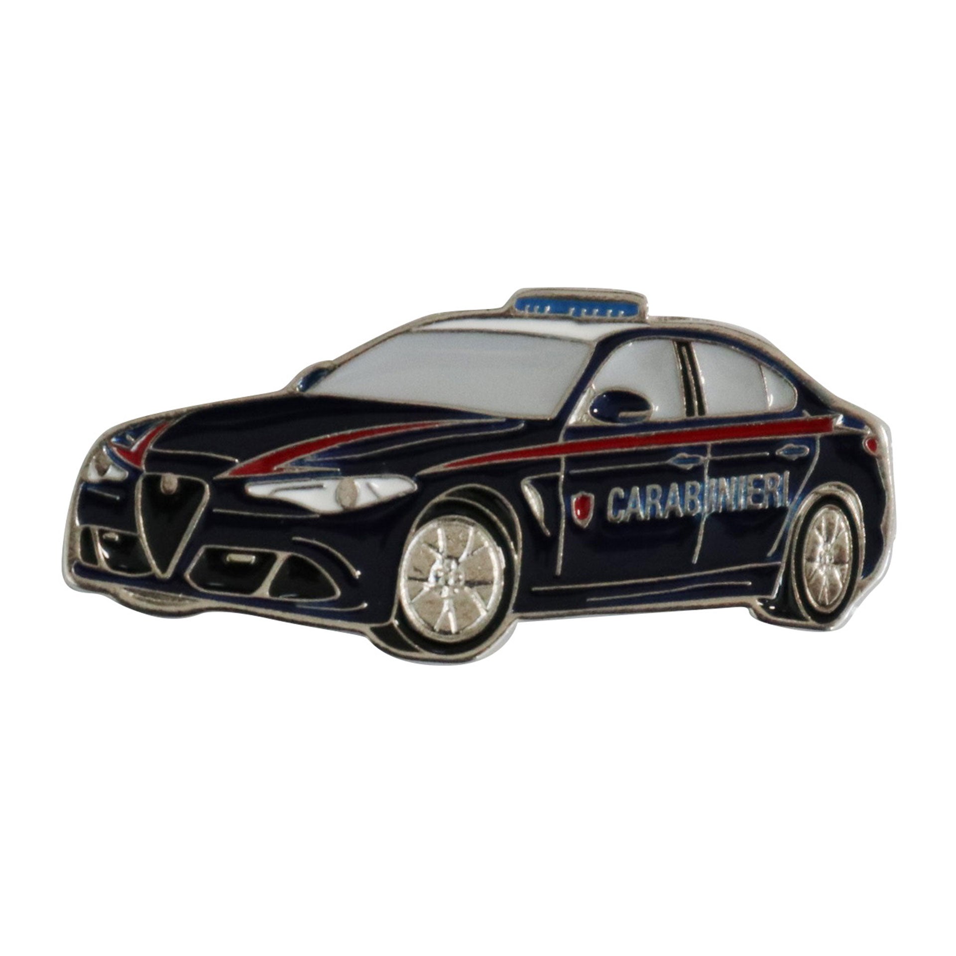 Magnete Carabinieri in metallo smaltato Giulia ufficiale - Militare Store