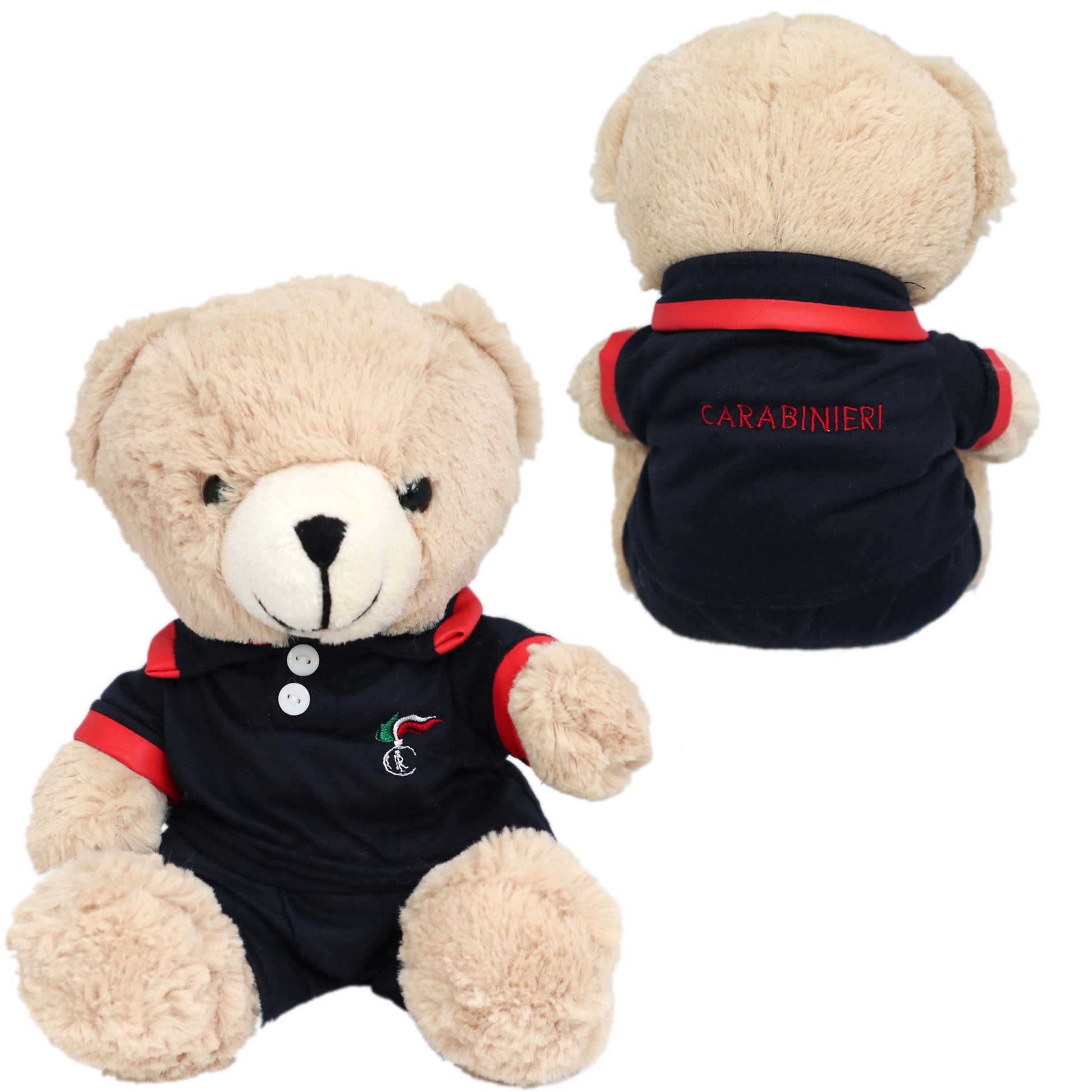Peluche Carabinieri 24CM con maglietta ufficiale - Militare Store