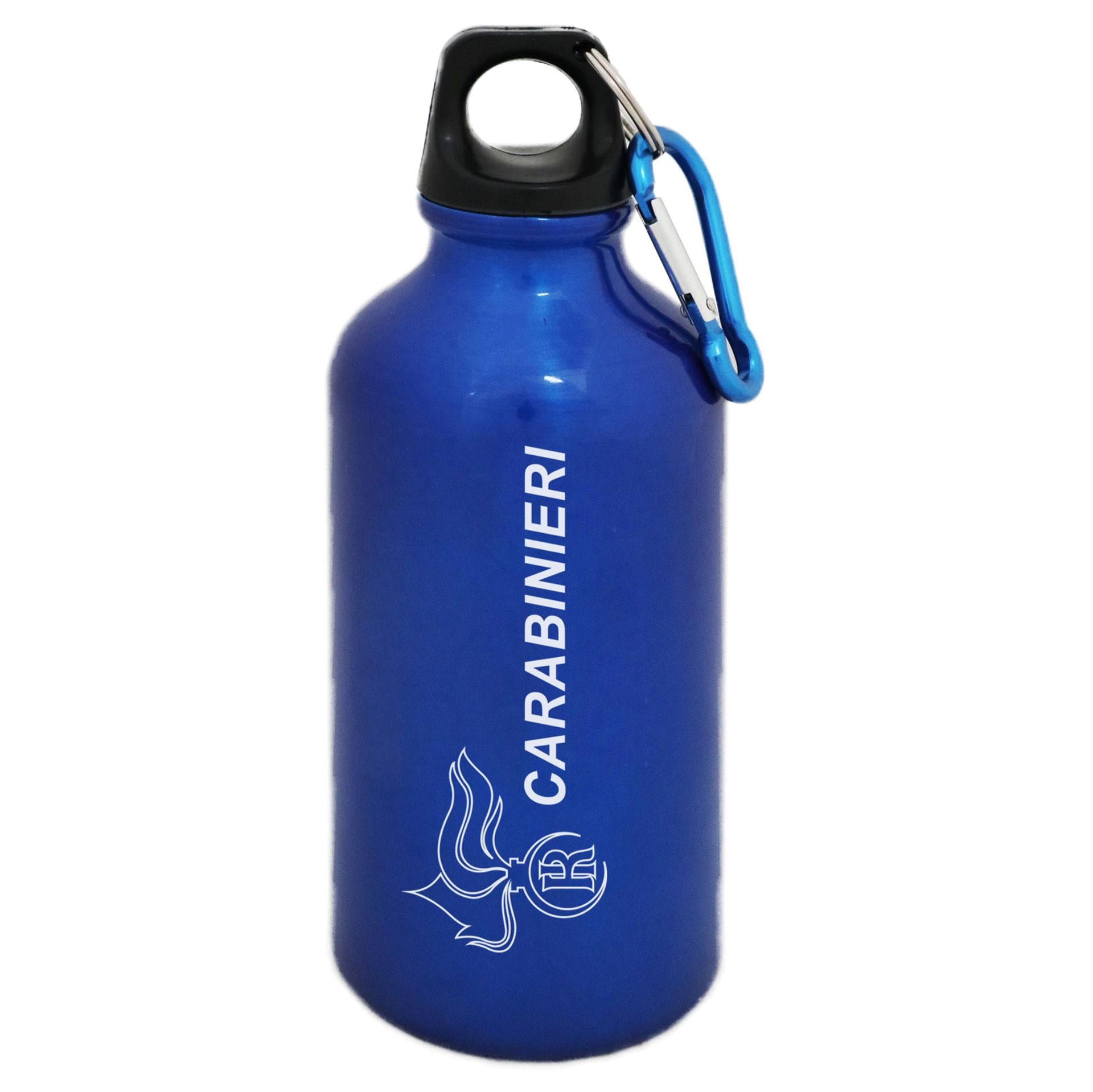 Borraccia 400ML Carabinieri blu in alluminio ufficiale - Militare Store