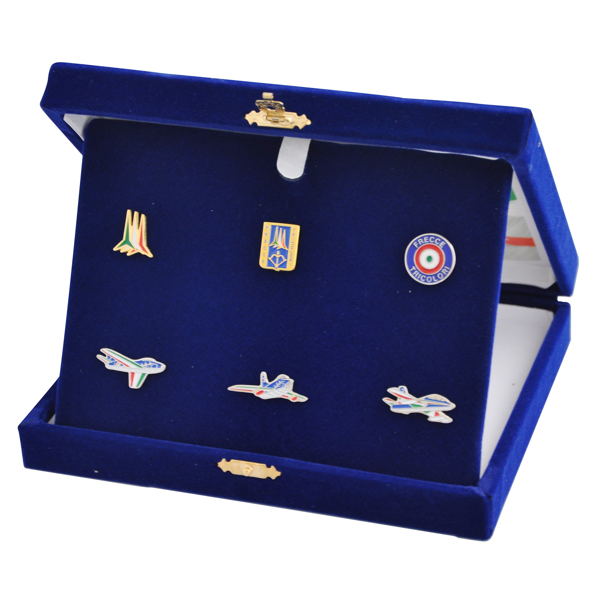 Cofanetto marchi Frecce Tricolori loghi ufficiali - Militare Store