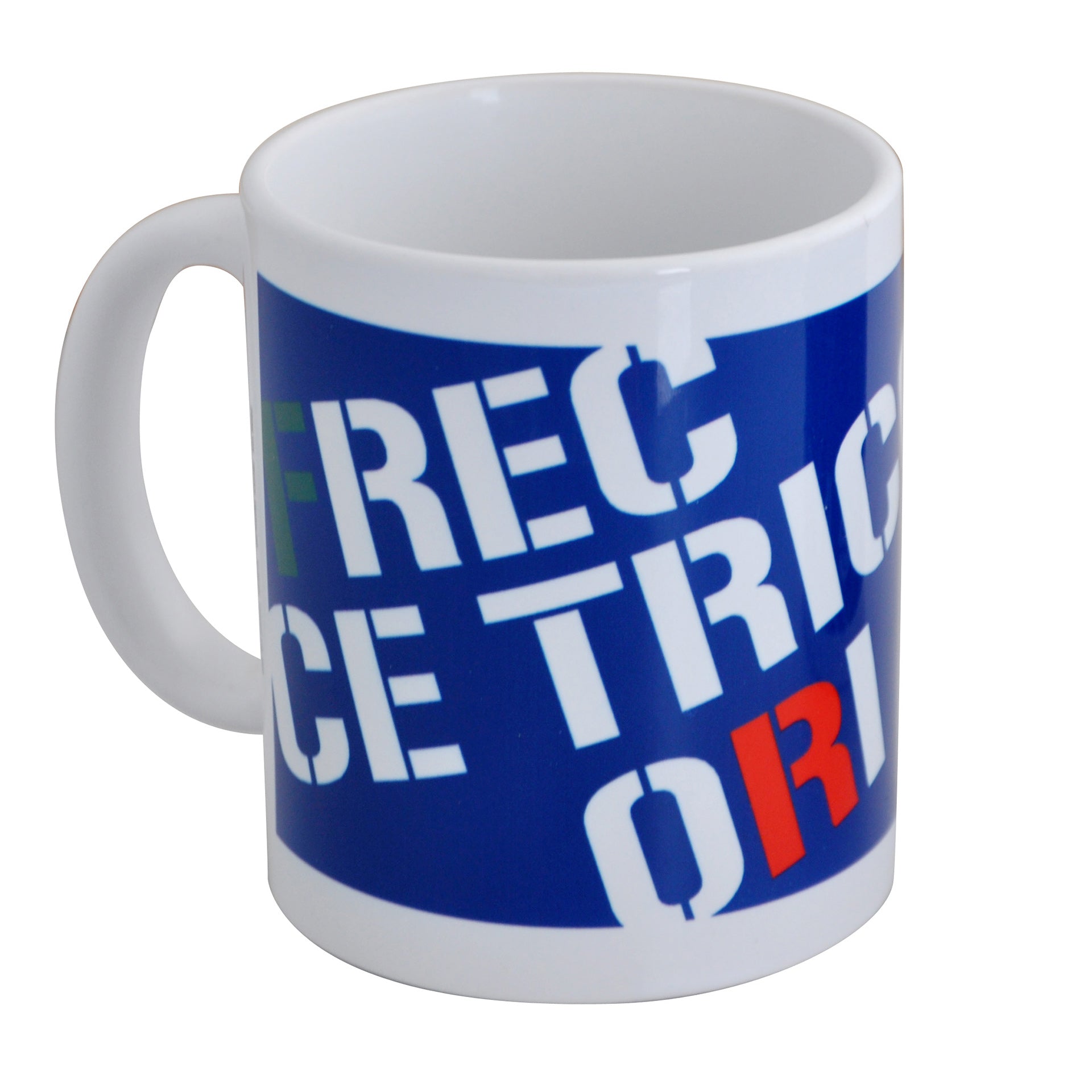 Tazza Frecce Tricolori bianca in ceramica ufficiale - Militare Store
