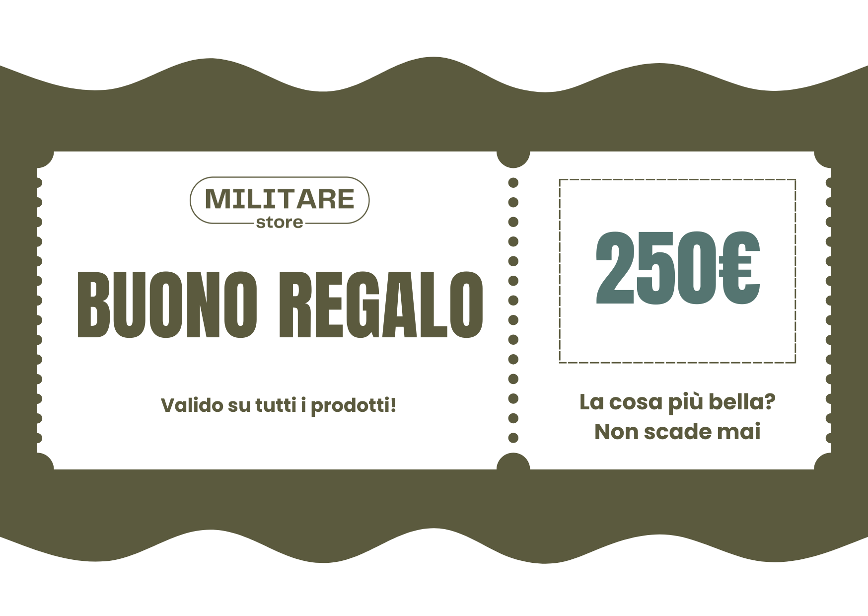 Buono regalo Militare Store