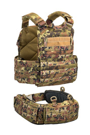 Gilet tattico DEFCON 5 con cinturone vest carrier - Militare Store