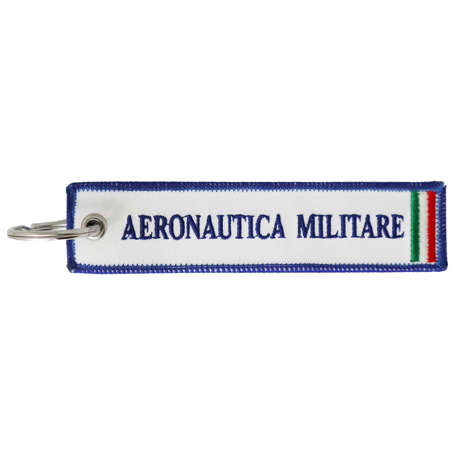 Portachiavi in stoffa Frecce Tricolori ufficiale con tricolore - Militare Store