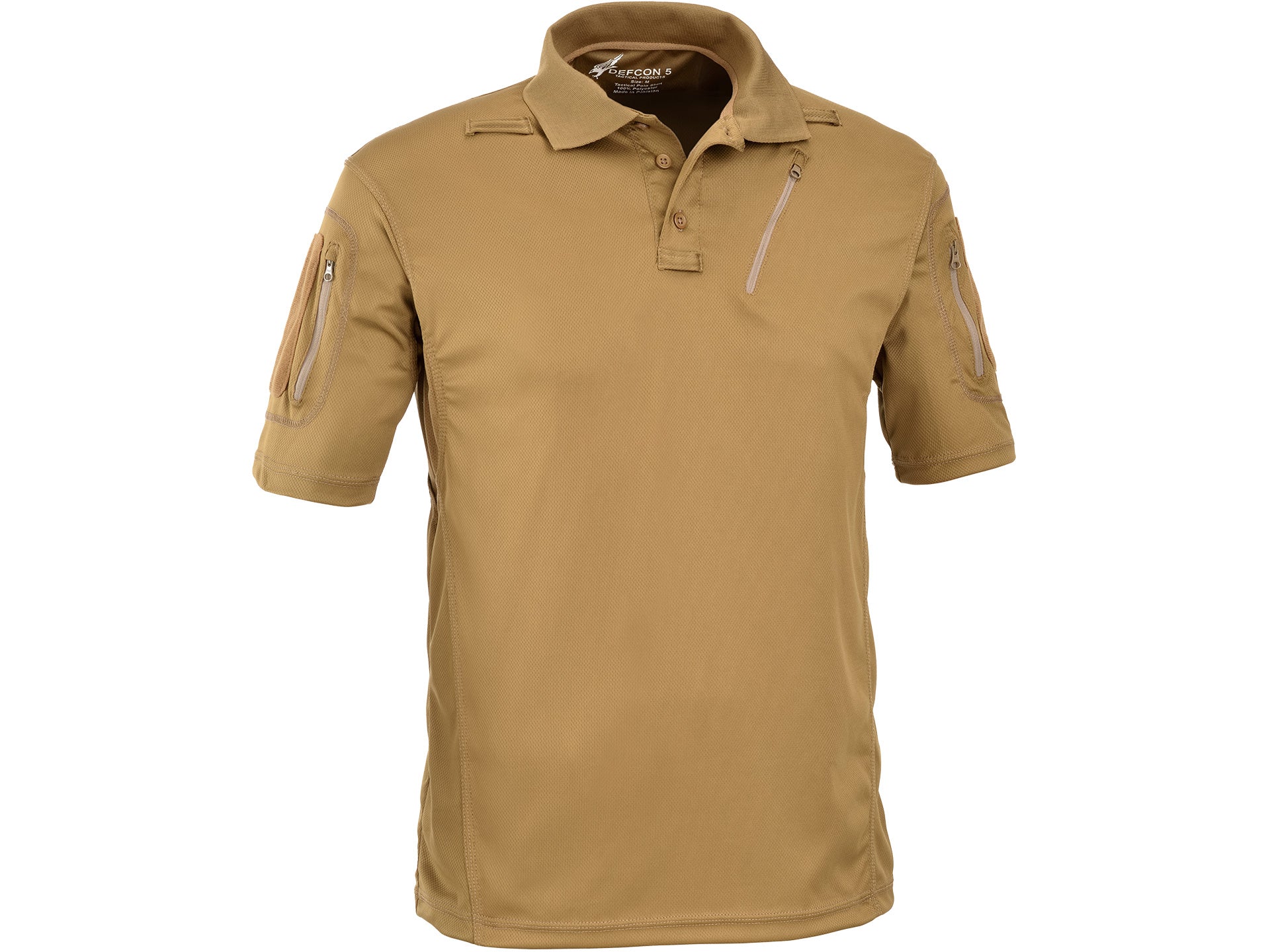 Polo tattica DEFCON 5 a maniche corte con tasche