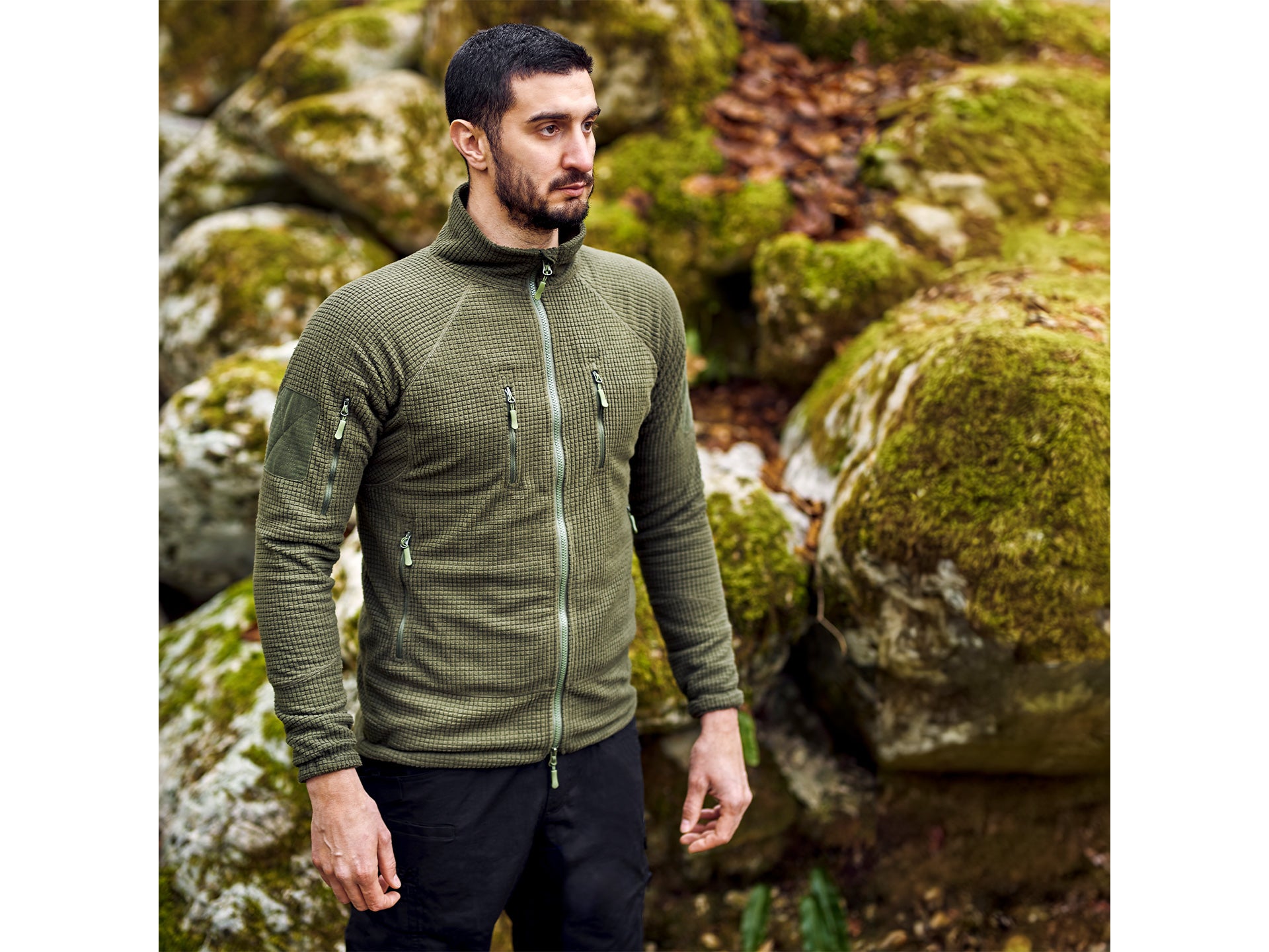 Giacca tattica DEFCON 5 Eagle Tactical Fleece Jacket Full Zip