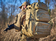 Zaino tattico DEFCON 5 Ares 50 LT Imbottito con cinturone