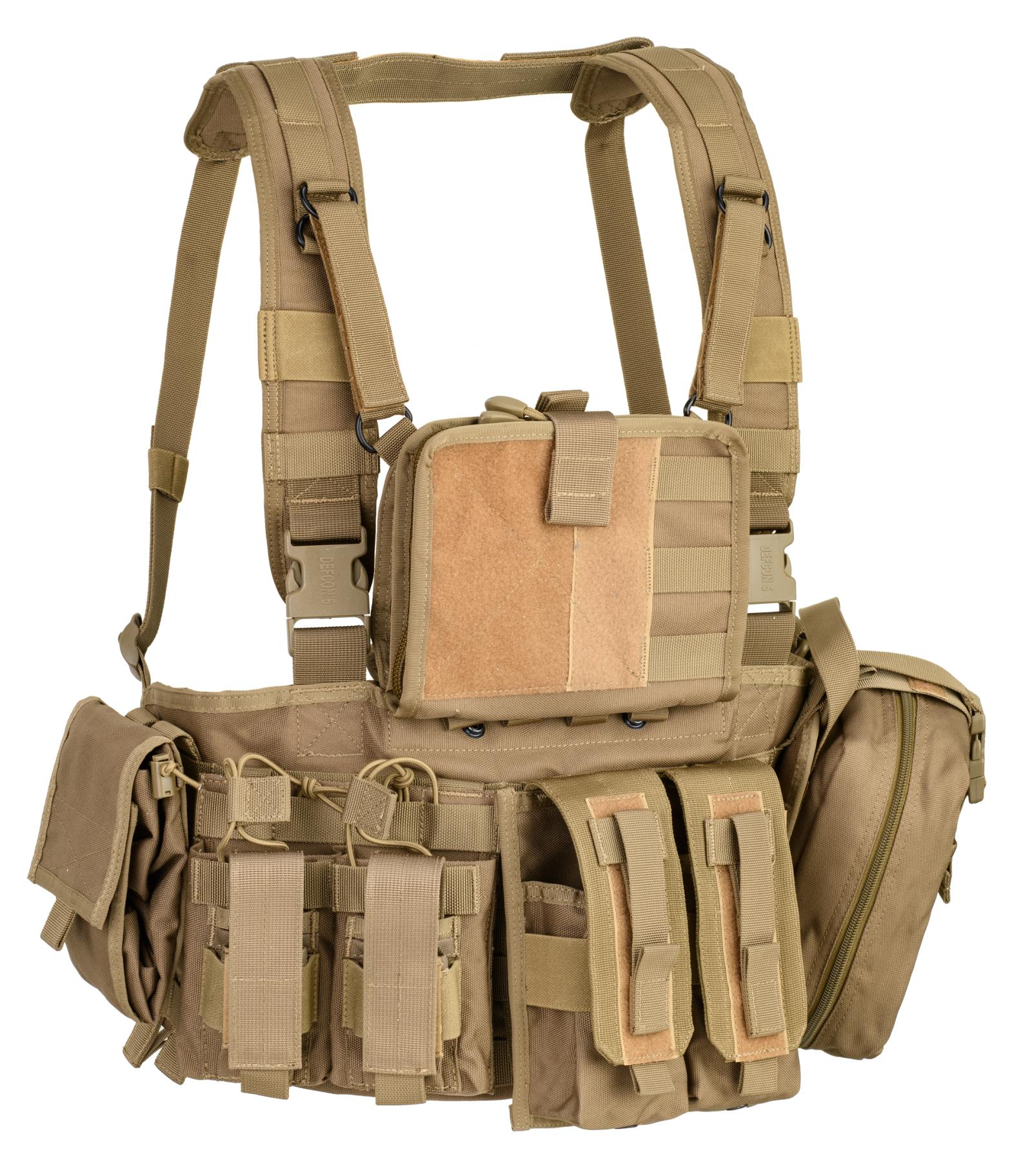 Gilet tattico DEFCON 5 recon multiruolo - Militare Store