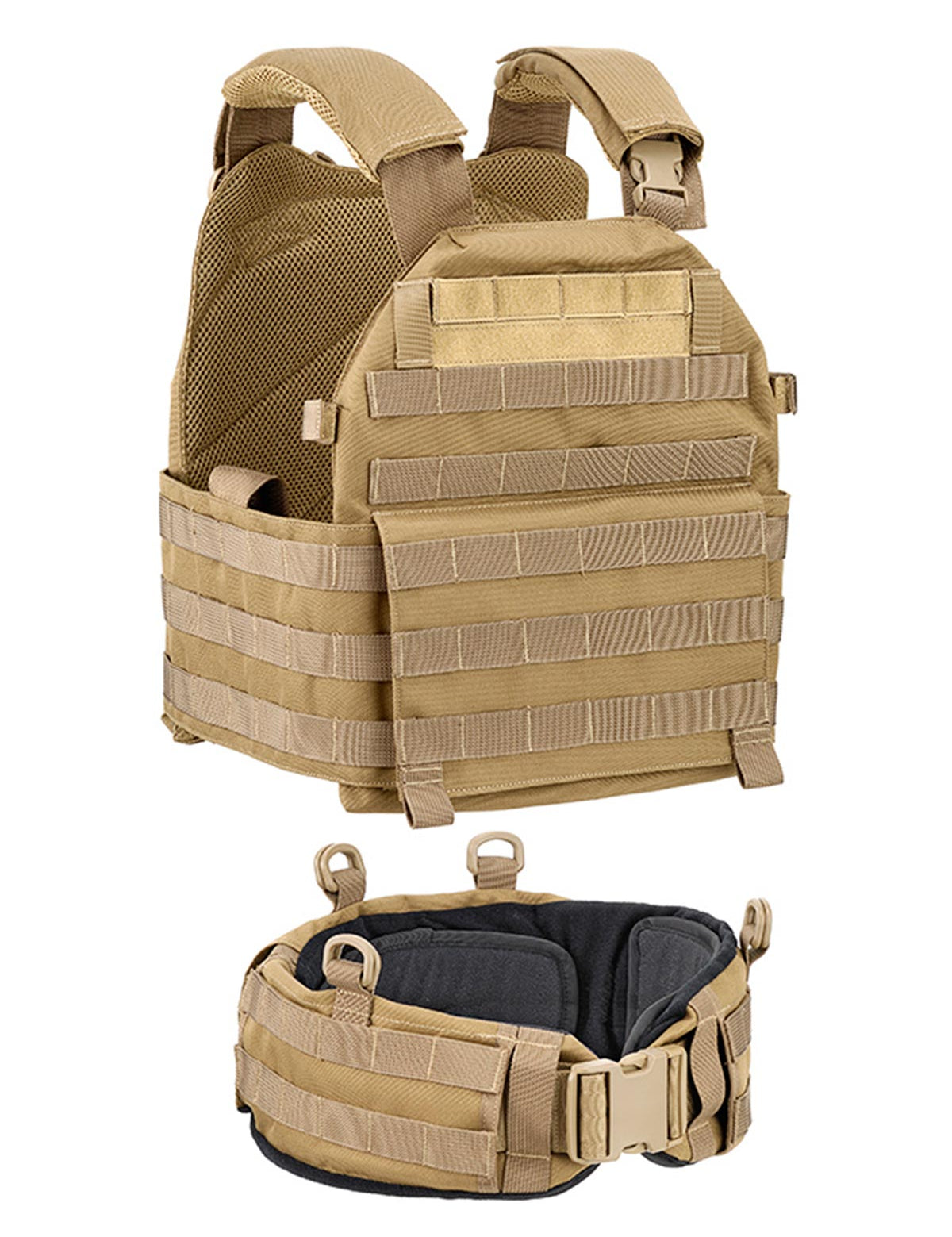 Gilet tattico DEFCON 5 con cinturone vest carrier - Militare Store