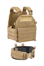 Gilet tattico DEFCON 5 con cinturone vest carrier - Militare Store