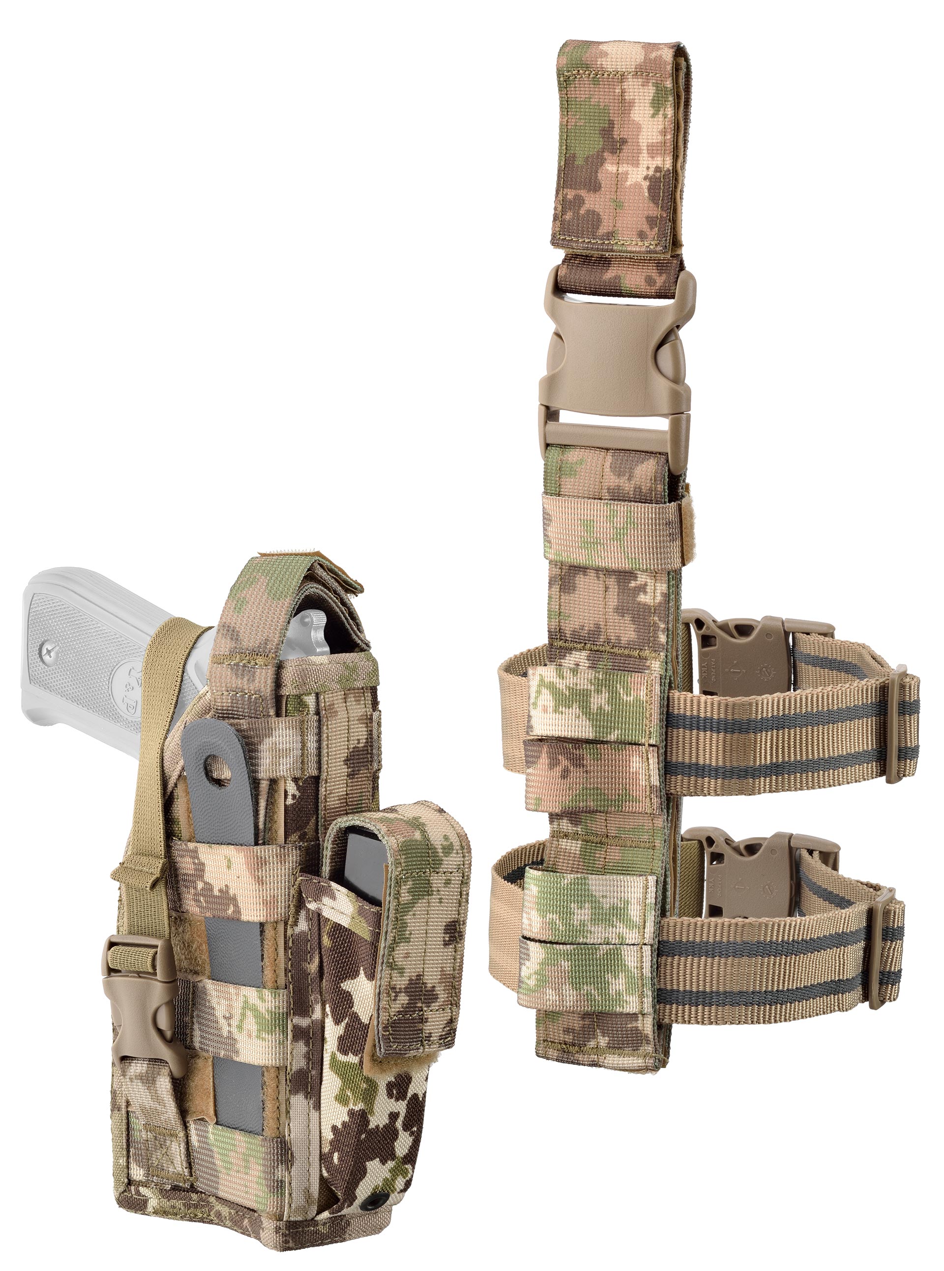 Fondina tattica cosciale DEFCON 5 ambidestra - Militare Store