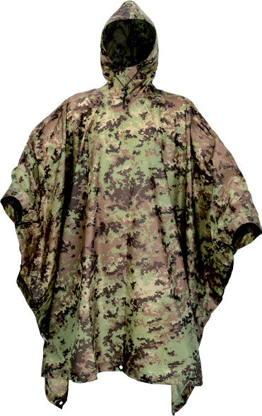Poncho tattico DEFCON 5 impermeabile od green - Militare Store