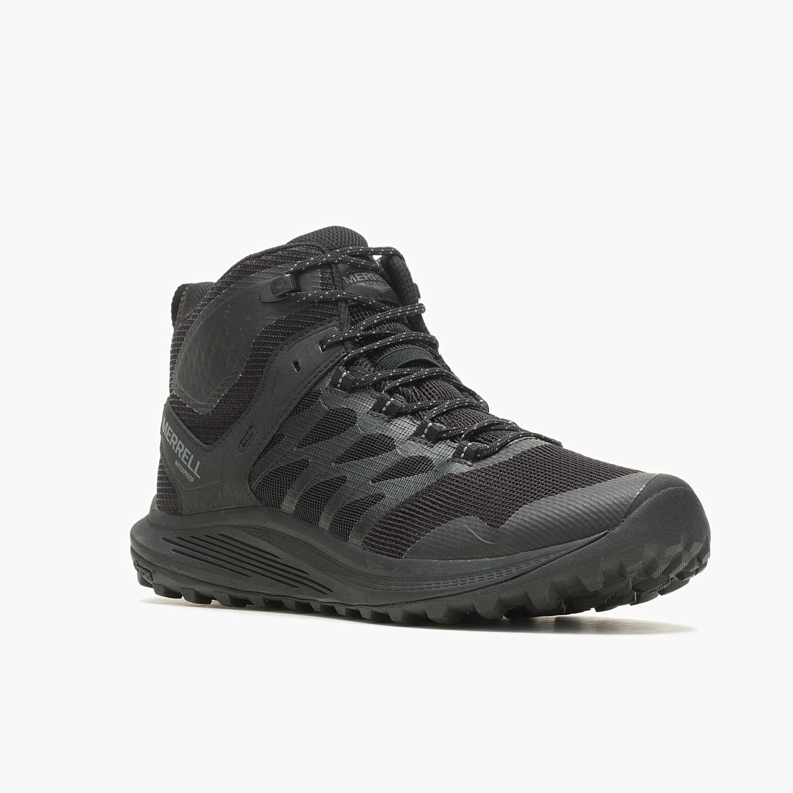Anfibio tattico Merrel Nova 3 Tactical Mid WP BLACK - Militare Store