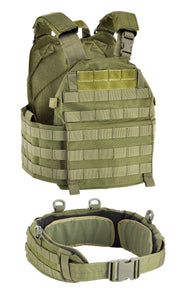 Gilet tattico DEFCON 5 con cinturone vest carrier - Militare Store