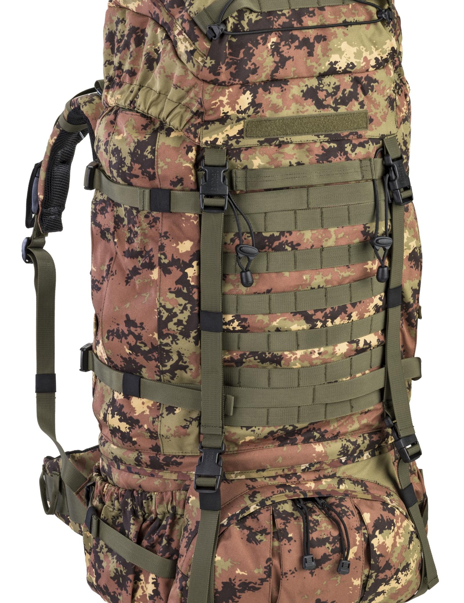 Zaino tattico DEFCON 5 long range 100 LT con schienale rigido estraibile - Militare Store