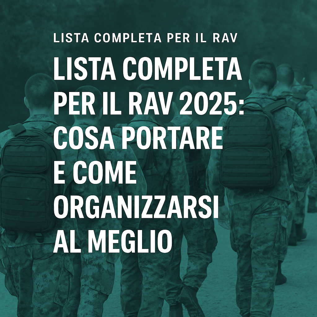 Prepararsi al RAV 2026: Cosa Portare e Prodotti Consigliati