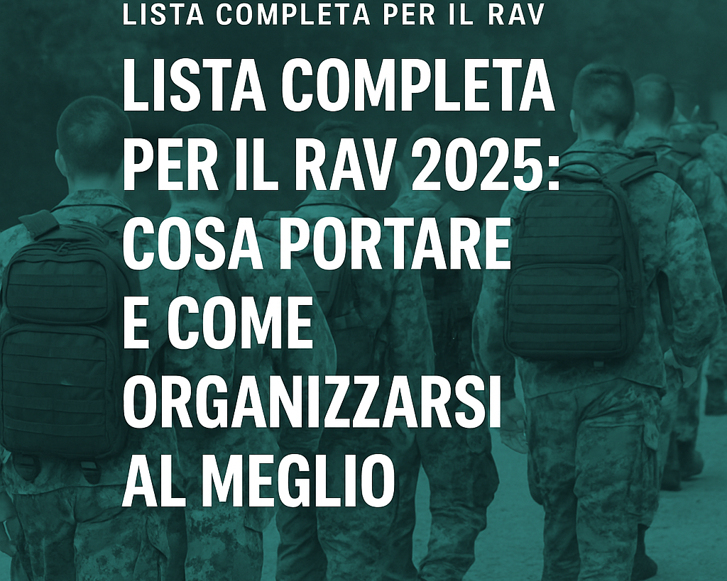 Prepararsi al RAV 2026: Cosa Portare e Prodotti Consigliati