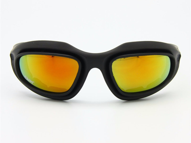 Occhiali tattici Openland balistici con 4 lenti incluse - Militare Store