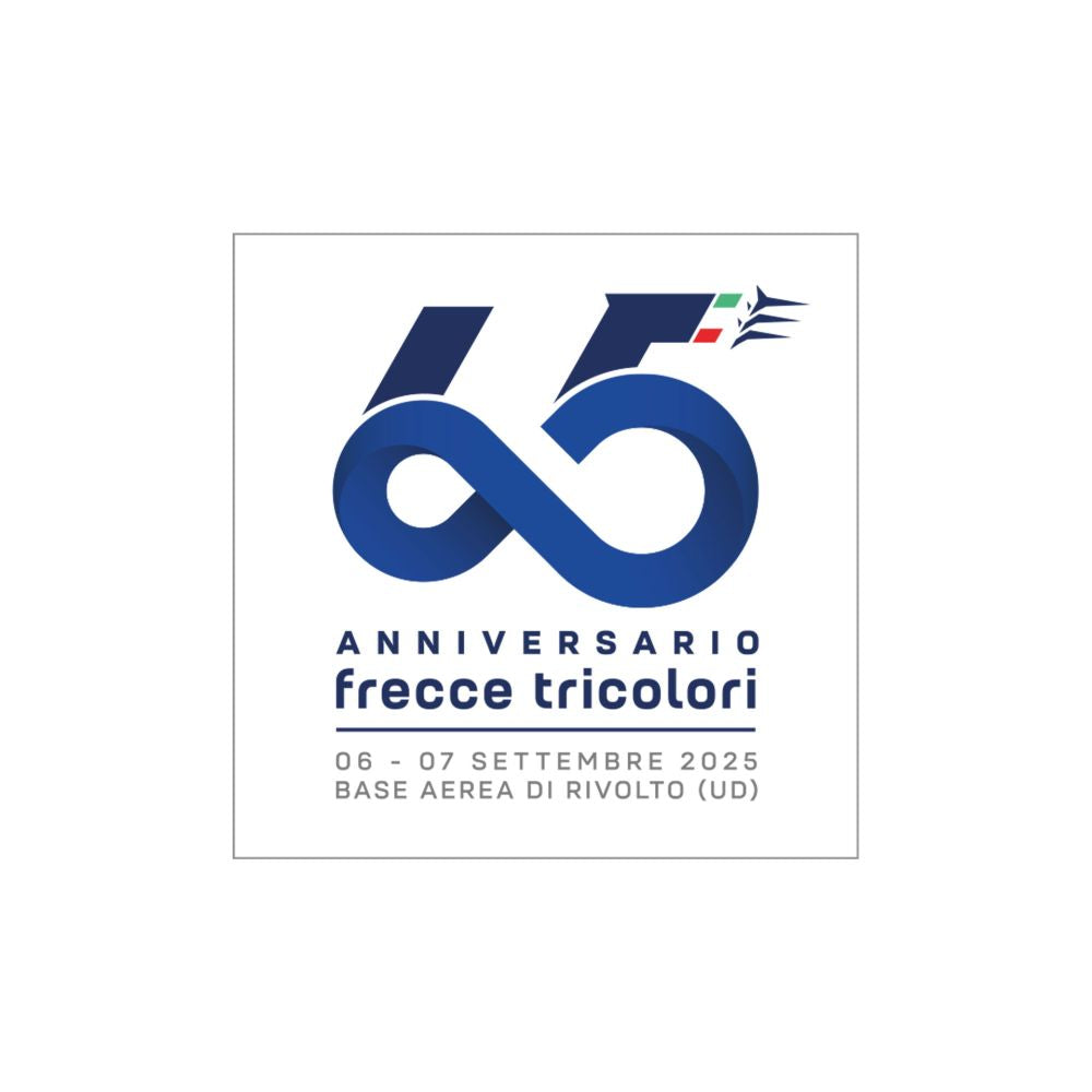 Magnete Frecce Tricolori 65 anniversario bianco prodotto ufficiale