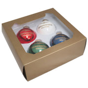 Palline di Natale Aeronautica Militare in vetro set da 4 ufficiale