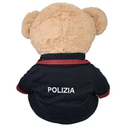 Peluche Polizia di Stato 50 CM con maglietta ufficiale