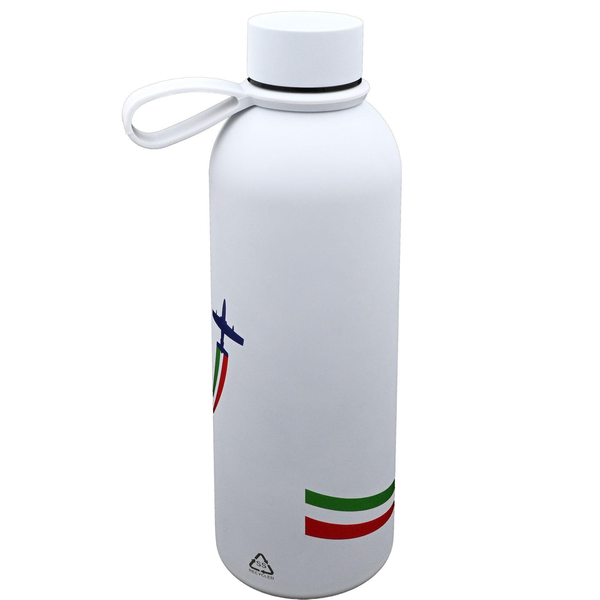 Borraccia Frecce Tricolori termica 500 ml bianca ufficiale - Militare Store