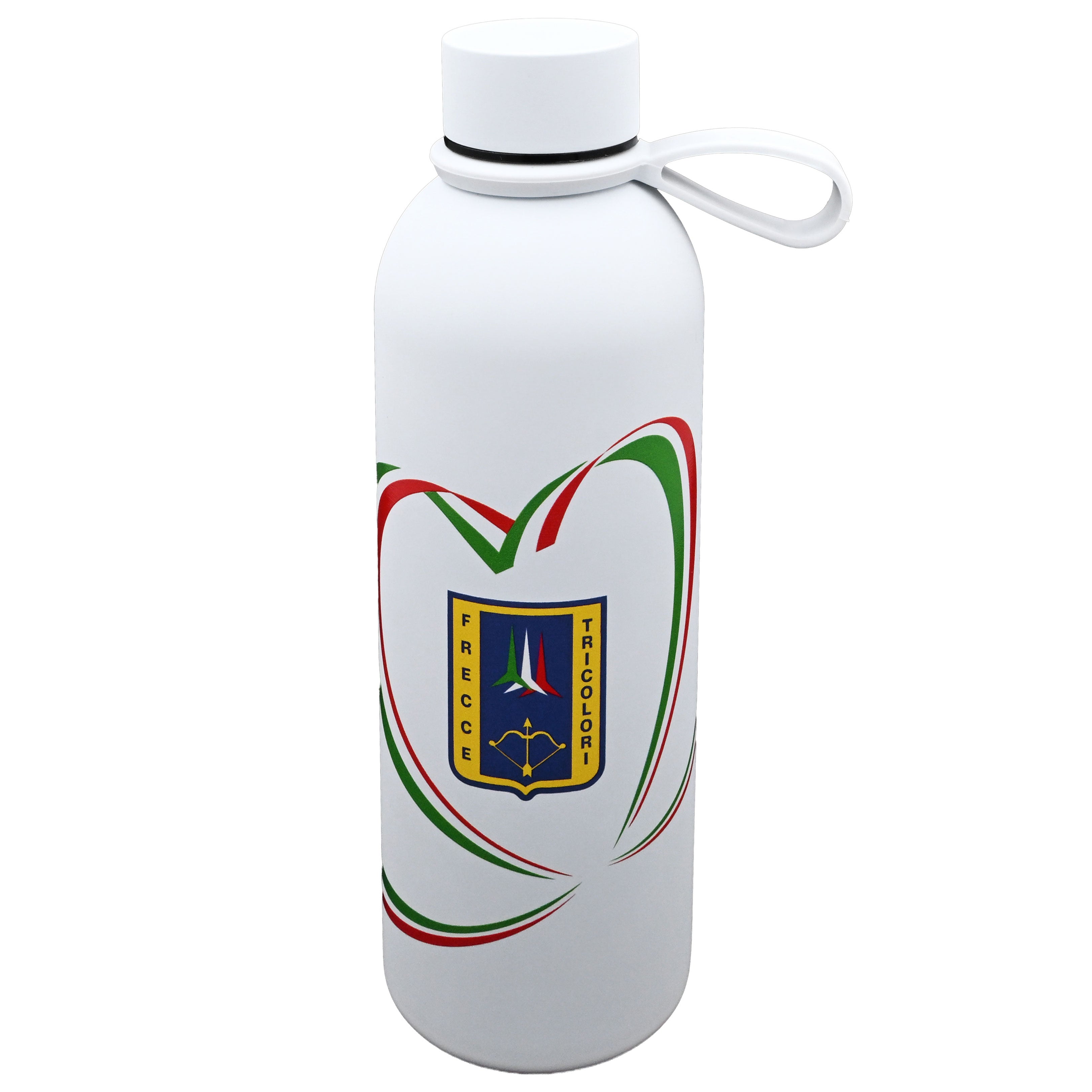 Borraccia Frecce Tricolori termica 500 ml bianca ufficiale - Militare Store