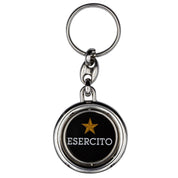 Portachiavi Esercito girevole in metallo ufficiale - Militare Store