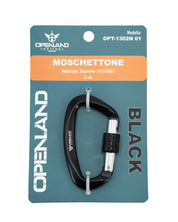 Moschettone Openland in alluminio con ghiera a vite - Militare Store