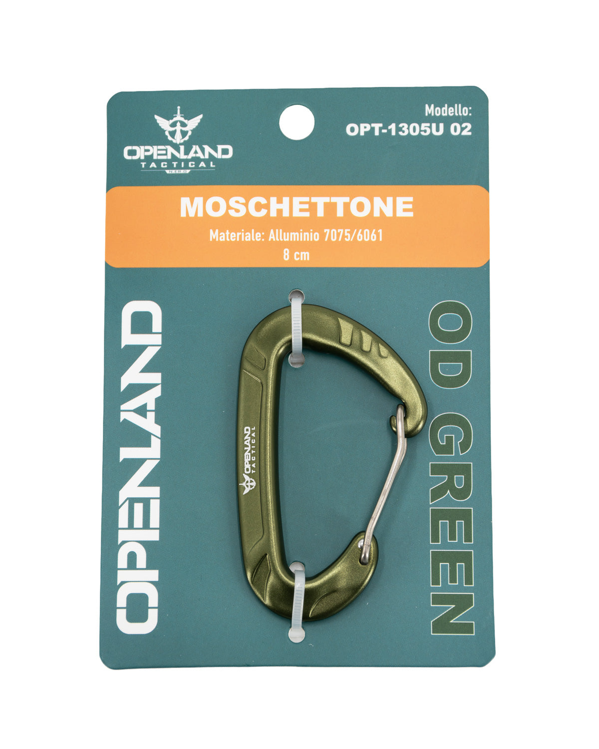 Moschettone Openland in alluminio - Militare Store