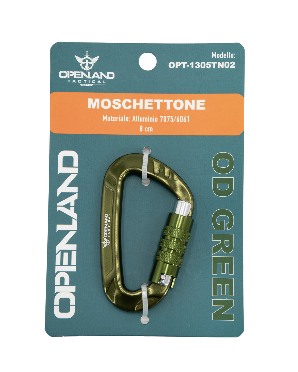 Moschettone Openland in alluminio - Militare Store