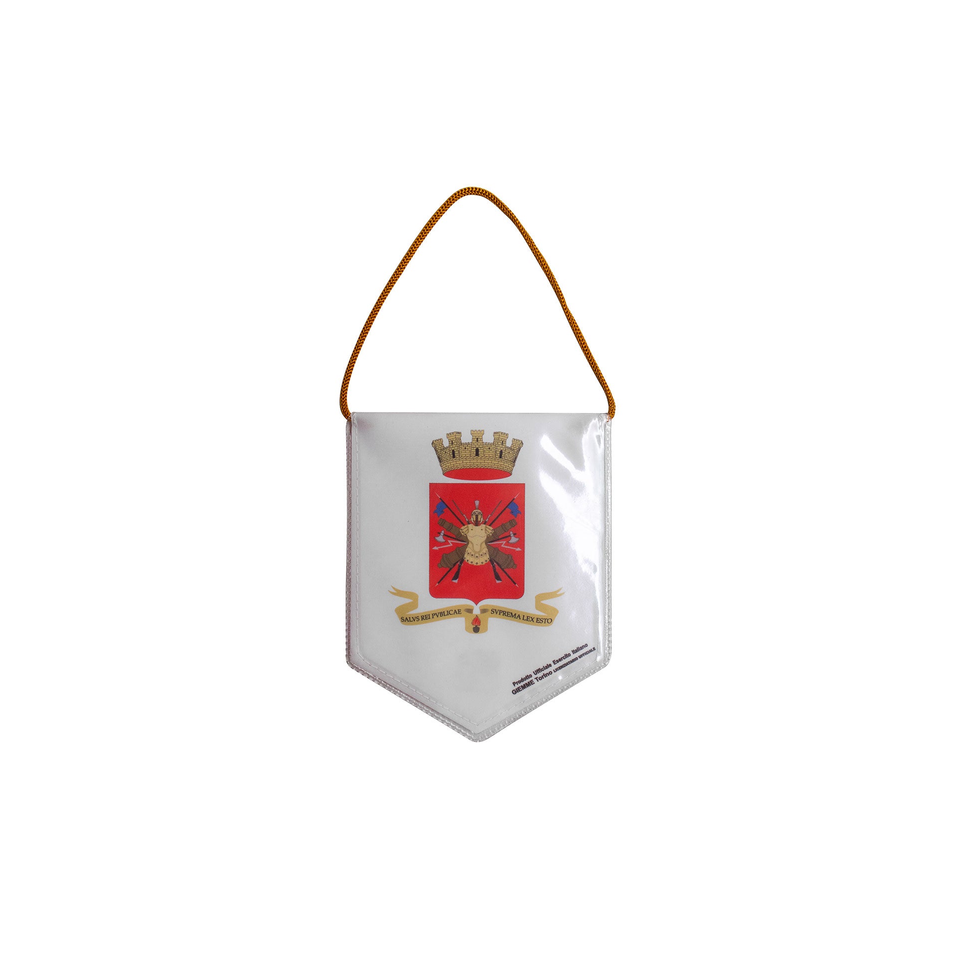 Gagliardetto Esercito pentagonale con logo araldico ufficiale - Militare Store