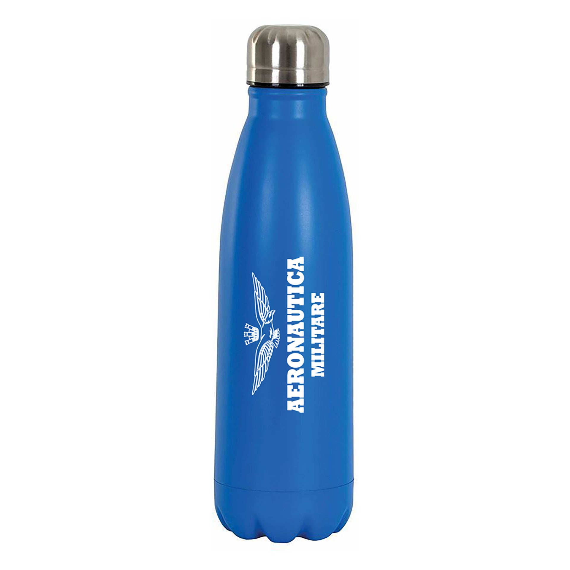 Borraccia Thermos 500ML Aeronautica Militare blu in acciaio ufficiale - Militare Store