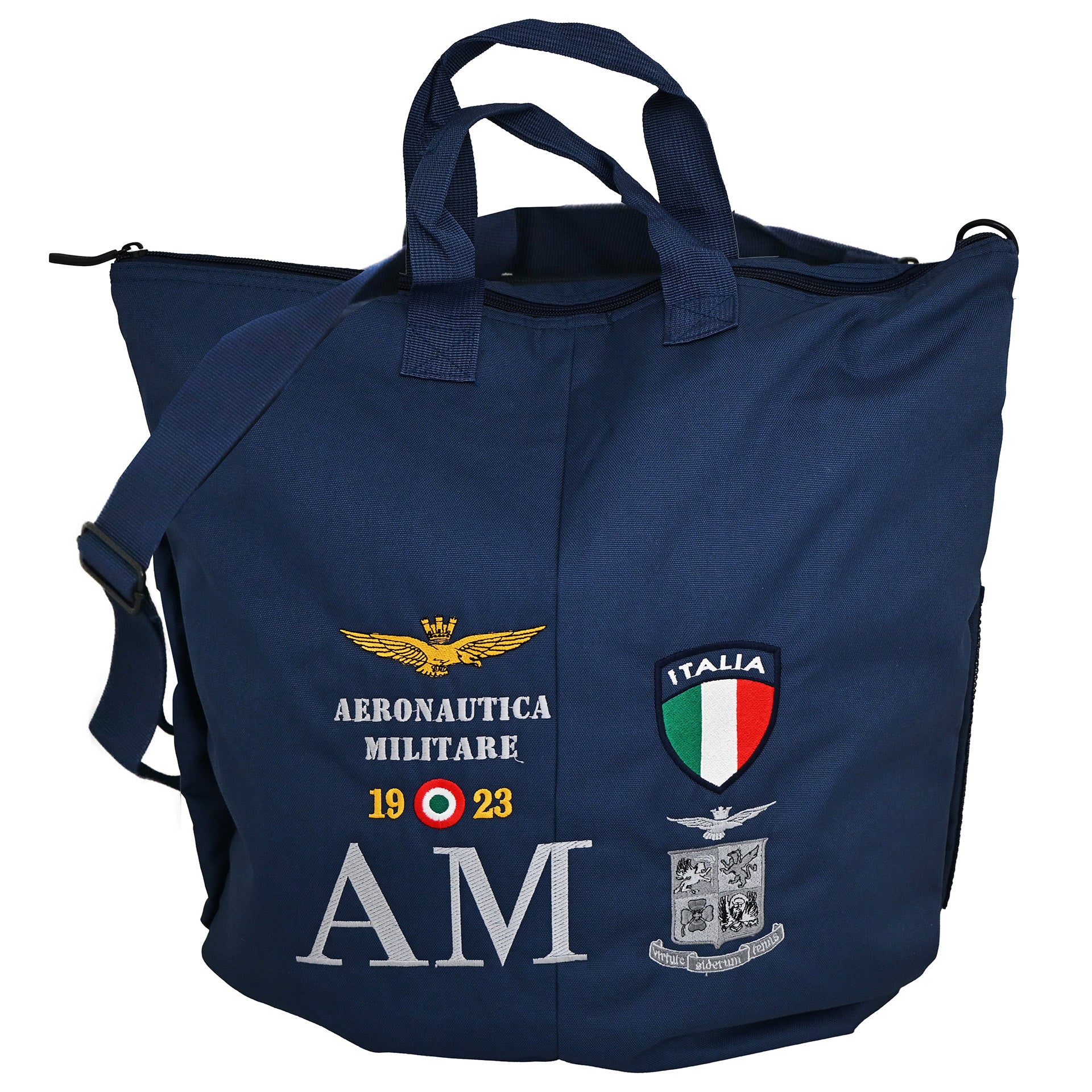 Borsa Aeronautica Militare portacasco da viaggio con tracolla ufficiale - Militare Store
