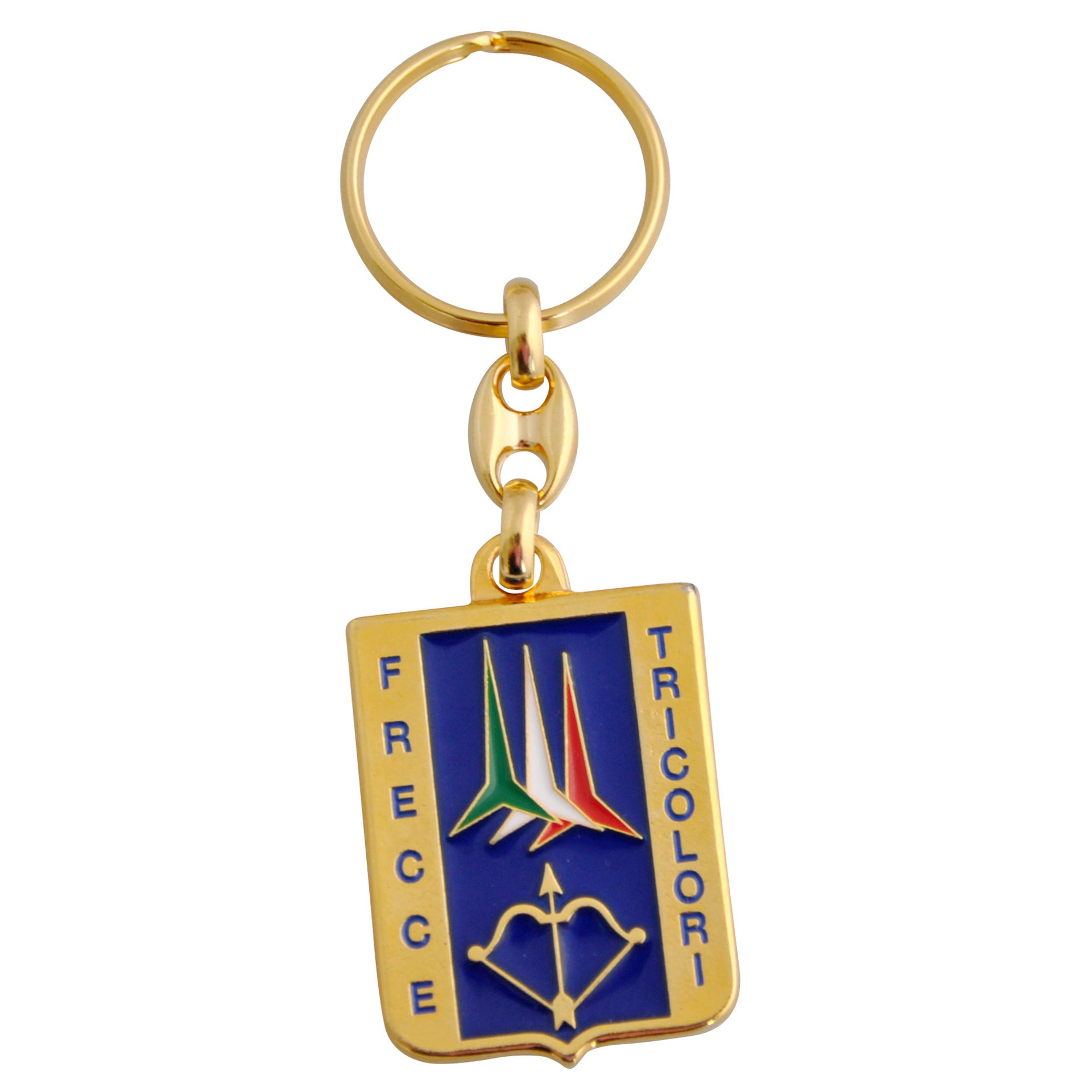 Portachiavi Frecce Tricolori in metallo ufficiale - Militare Store