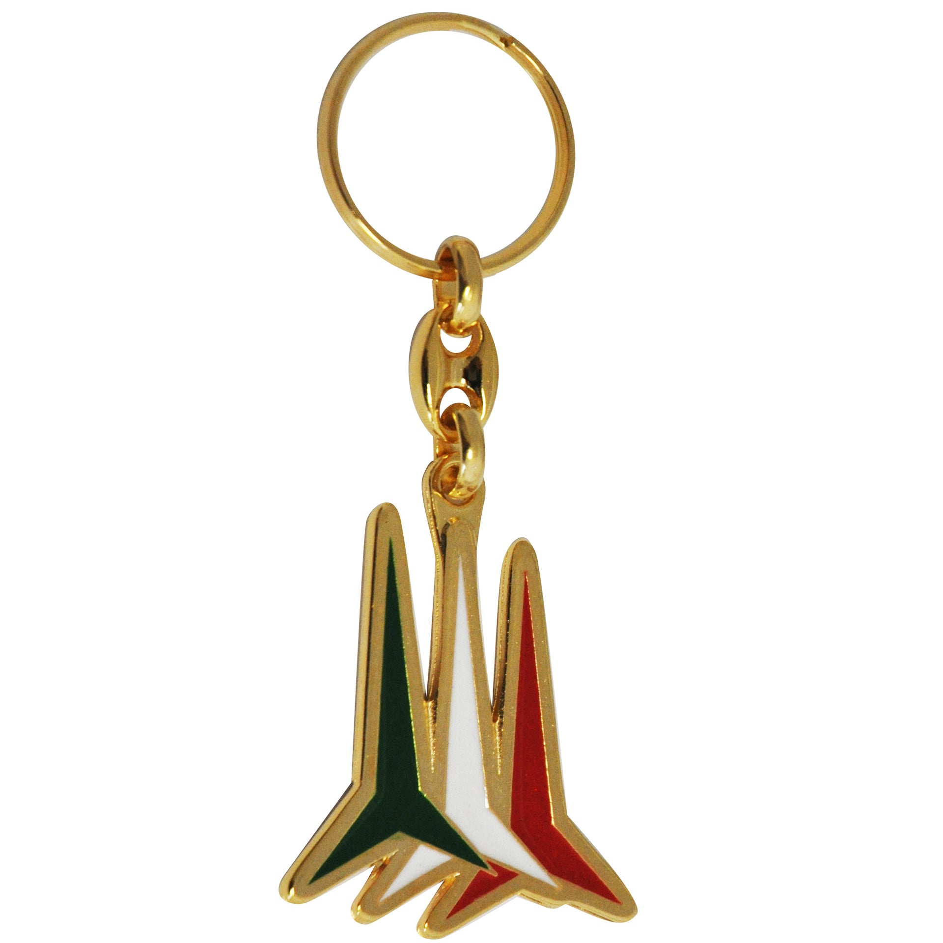 Portachiavi Frecce Tricolori in metallo logo frecce ufficiale - Militare Store