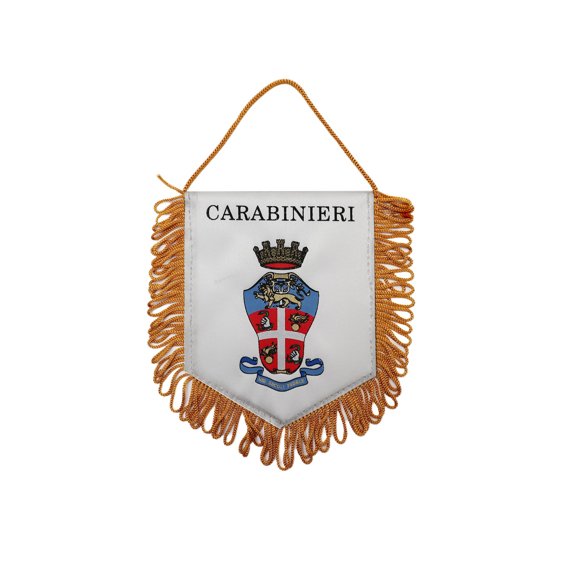 Gagliardetto Carabinieri pentagonale con logo araldico ufficiale - Militare Store
