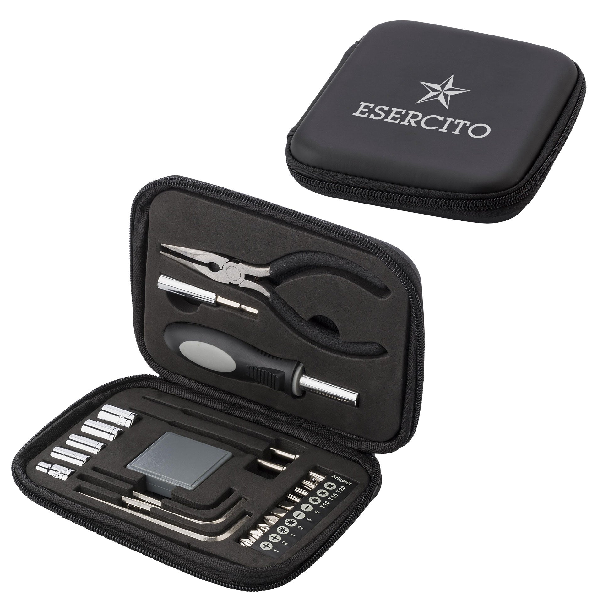 Set attrezzi Esercito con 26 elementi ufficiale - Militare Store