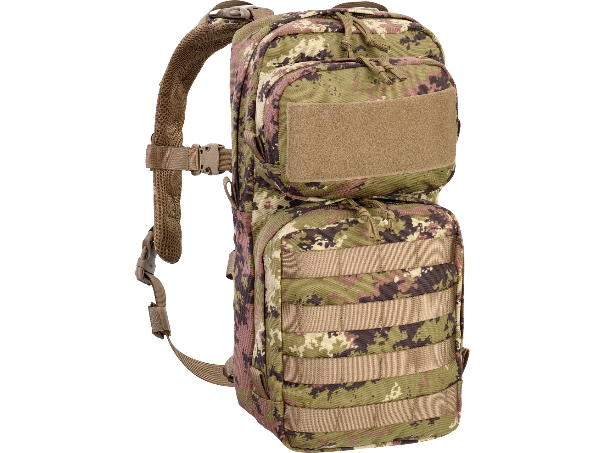 Zaino Tattico MGFLASHFORCE Piccolo 15L - Militare MOLLE, Con Scomparto Per Laptop 15.6", Impermeabile, Per Escursionismo E Outdoor