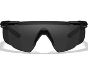 Occhiali tattici Wiley Saber Advanced neri con 2 lenti incluse